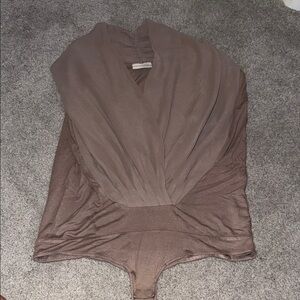 Chic Brown Women's Bodysuit